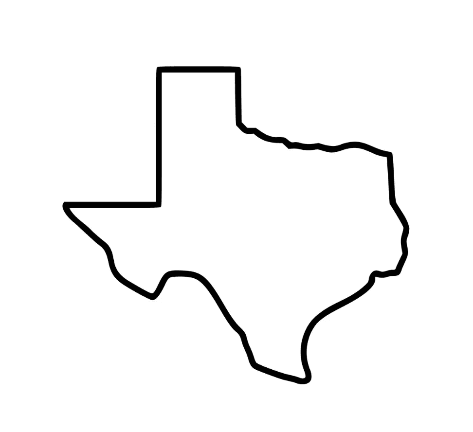 Texas outline